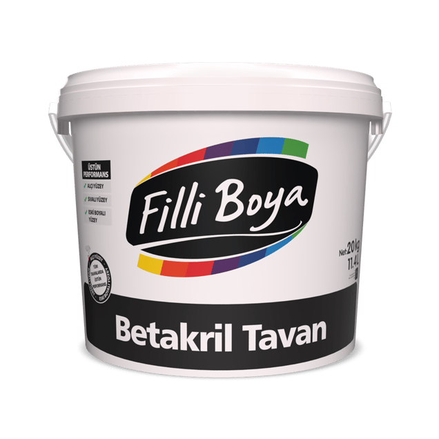 Filli Boya Beyaz Tavan Boyası 17.5 Kg